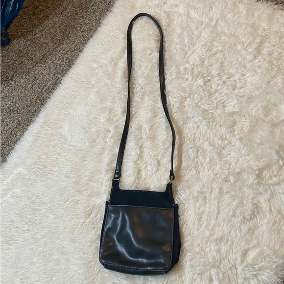 Q&A Y2K Crossbody Handbag Denim Velvet Vibe - Picture 3 of 10